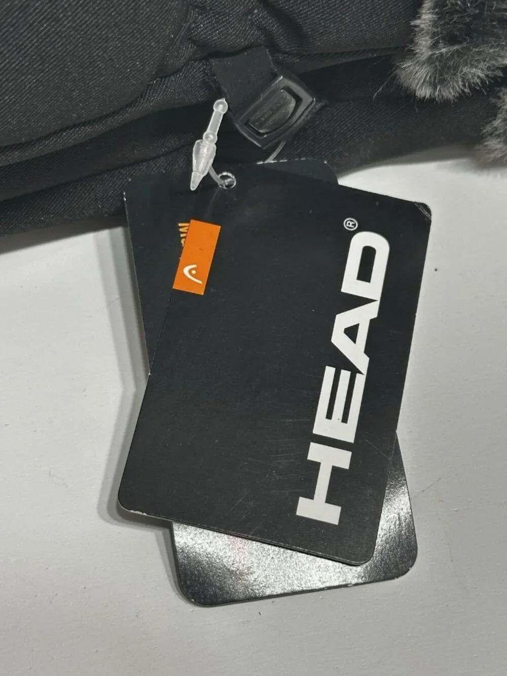 HEAD Mittens New Black Lined Large Ladies